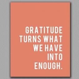 GRATITUDE #2 – The transformative power of giving thanks